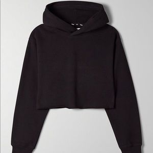 TNA Cozy Fleece Cropped Hoodie